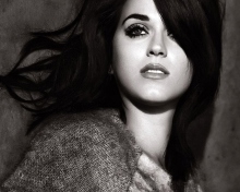 Screenshot №1 pro téma Katy Perry Black And White 220x176