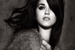 Katy Perry Black And White Wallpaper for Android, iPhone and iPad