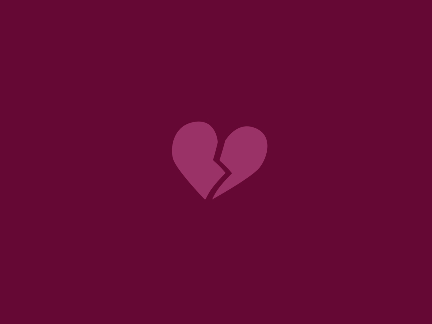 Das Broken Heart Wallpaper 1400x1050