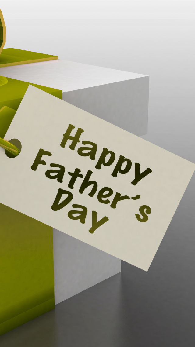 Fondo de pantalla Fathers Day Gift 640x1136