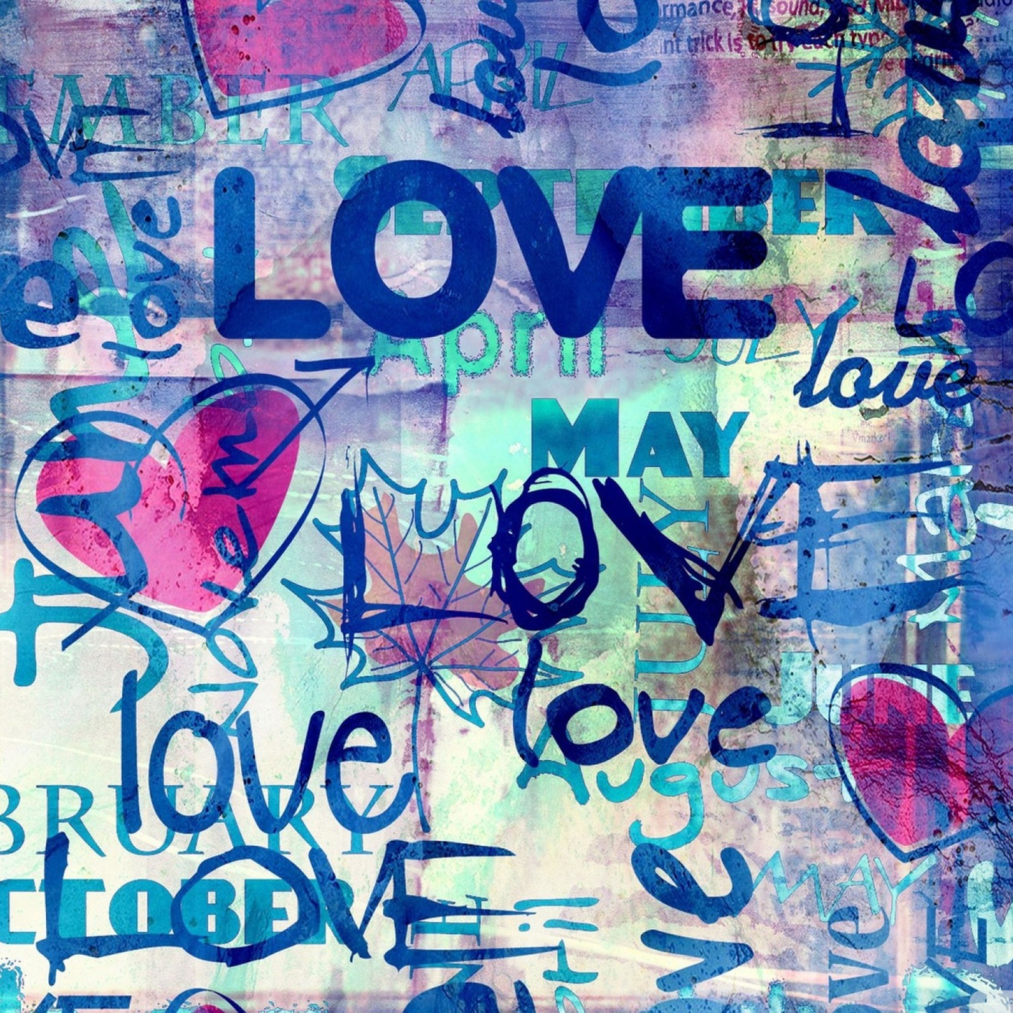 Screenshot №1 pro téma Graffiti Love 2048x2048