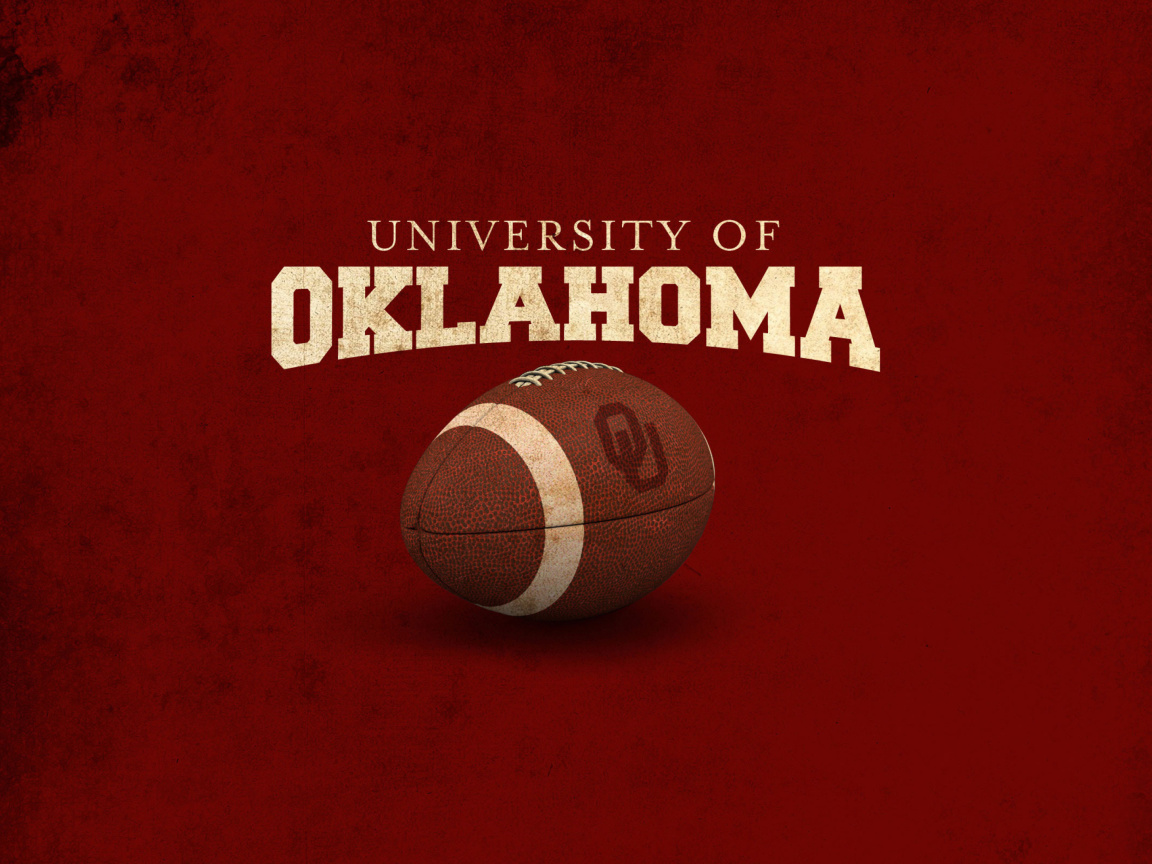 Oklahoma Sooners University Team wallpaper 1152x864