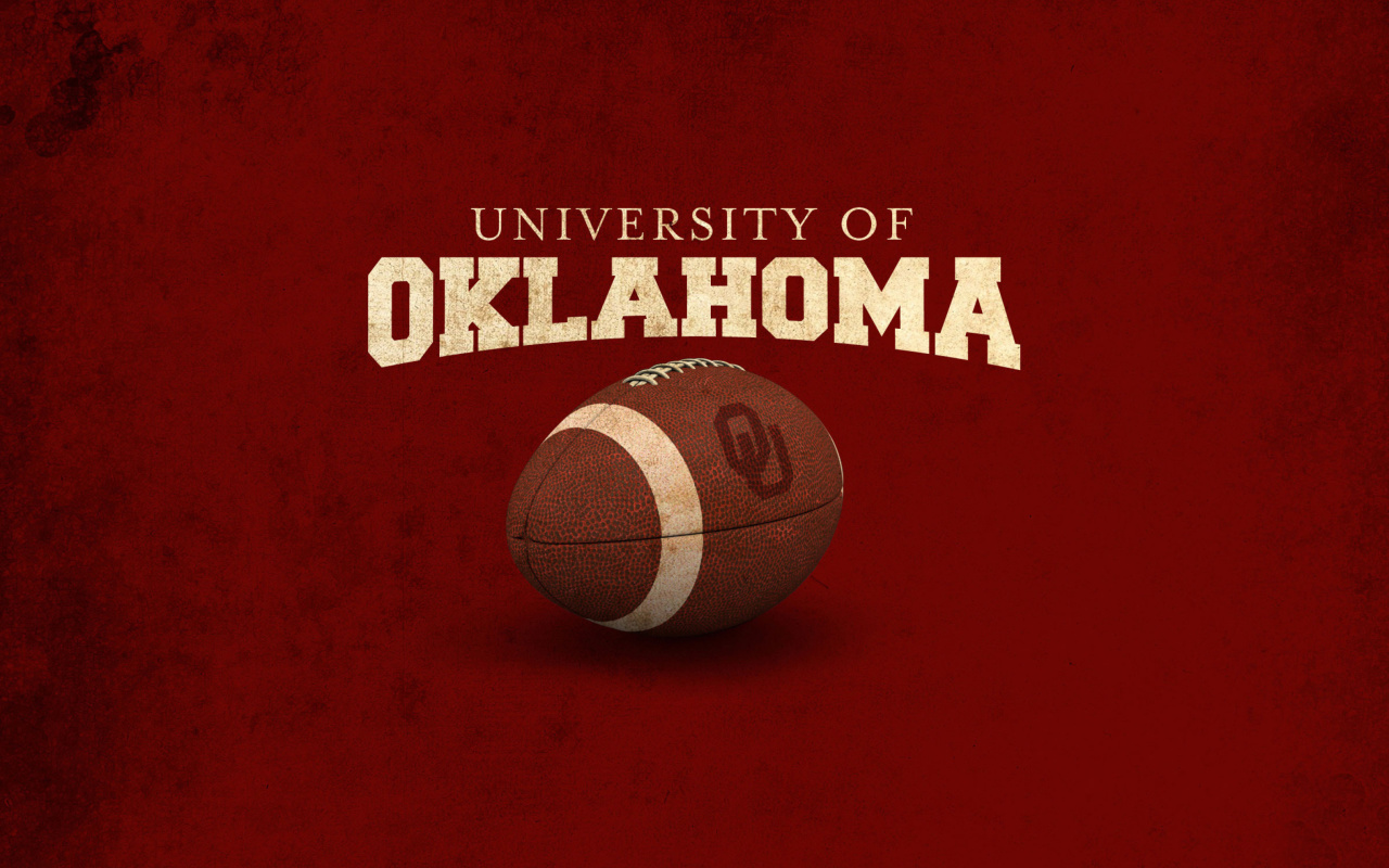 Oklahoma Sooners University Team wallpaper 1280x800