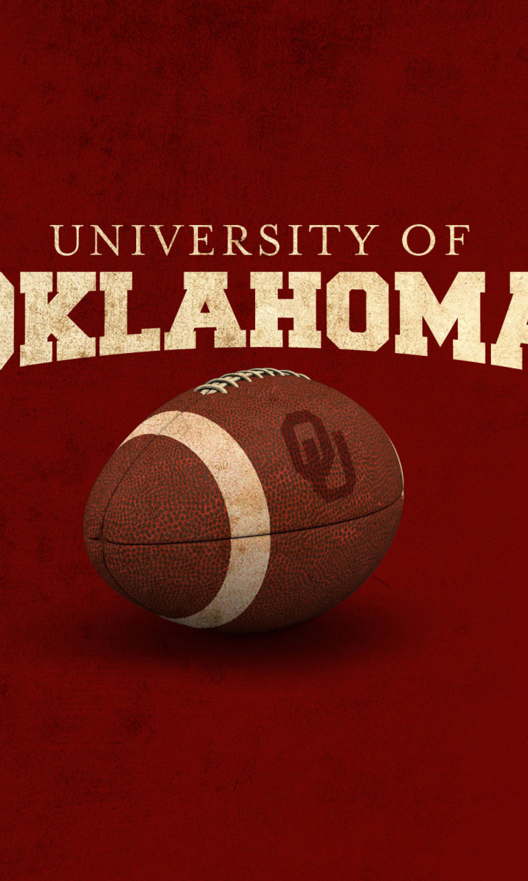 Fondo de pantalla Oklahoma Sooners University Team 768x1280