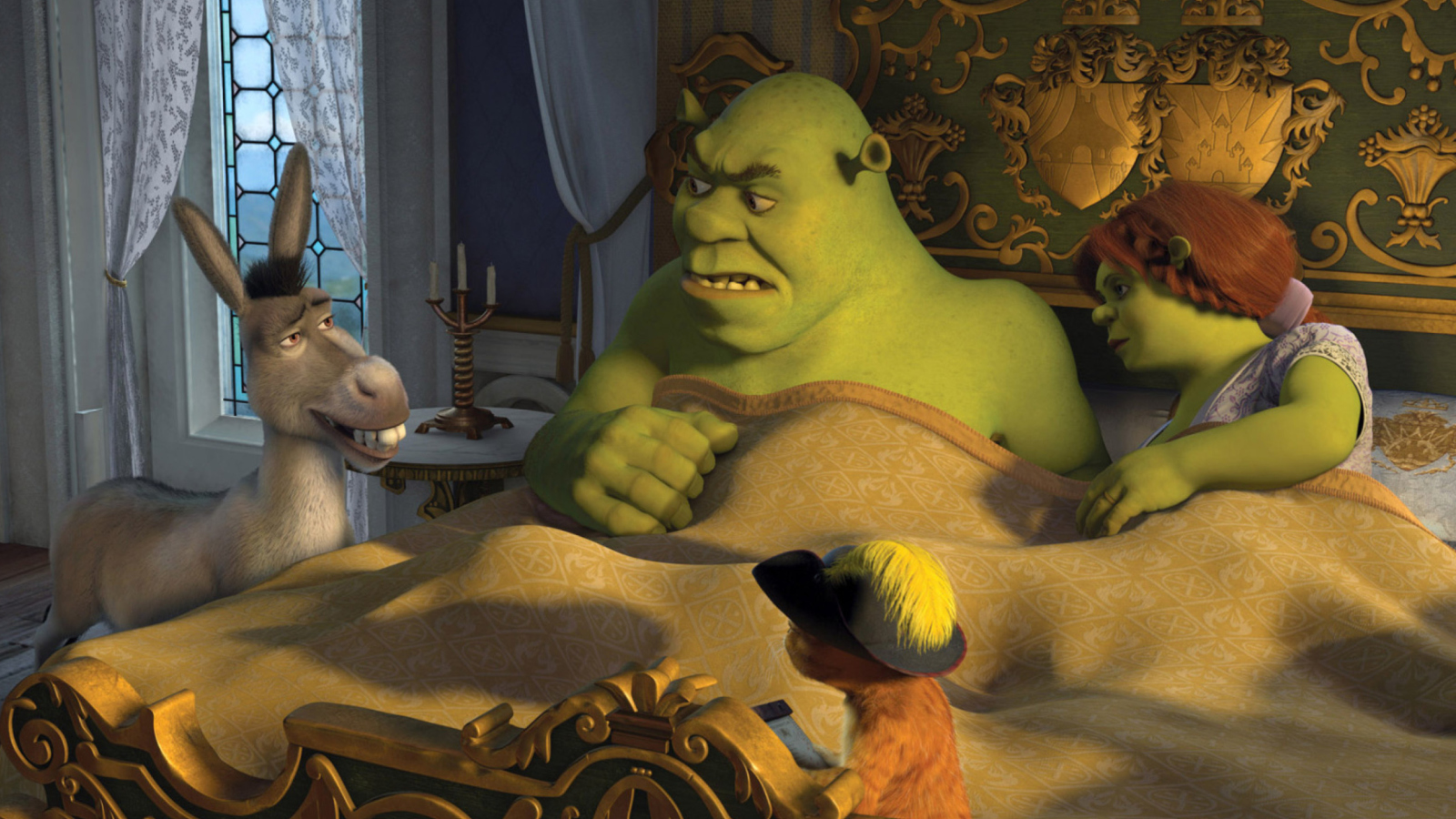 Cartoons Shrek 3 screenshot #1 1600x900