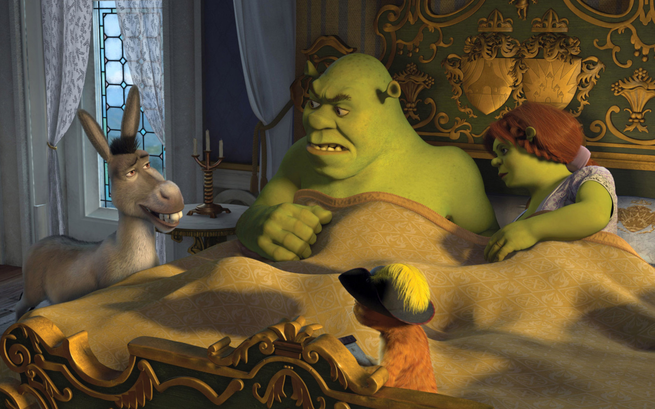 Das Cartoons Shrek 3 Wallpaper 2560x1600