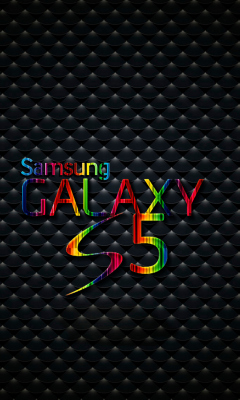 Das Colorful Galaxy S5 Wallpaper 240x400