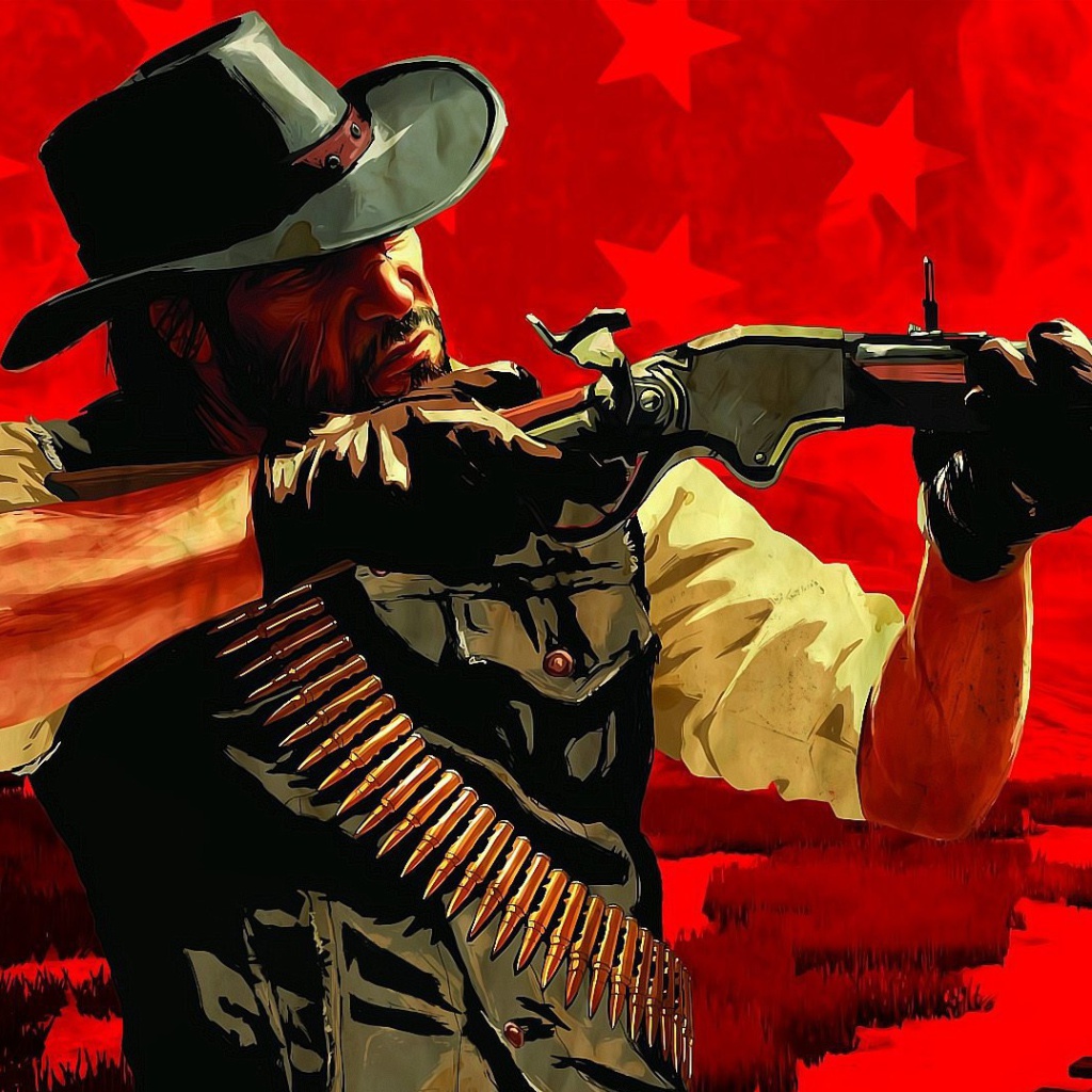 Обои Red Dead Redemption 1024x1024