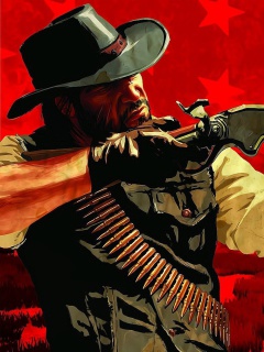 Обои Red Dead Redemption 240x320