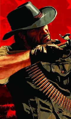 Fondo de pantalla Red Dead Redemption 240x400