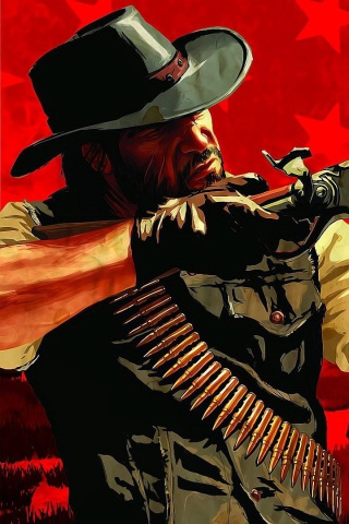 Обои Red Dead Redemption 320x480