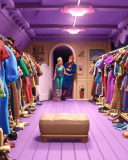 Das Toy Story 3 Barbie And Ken Scene Wallpaper 128x160