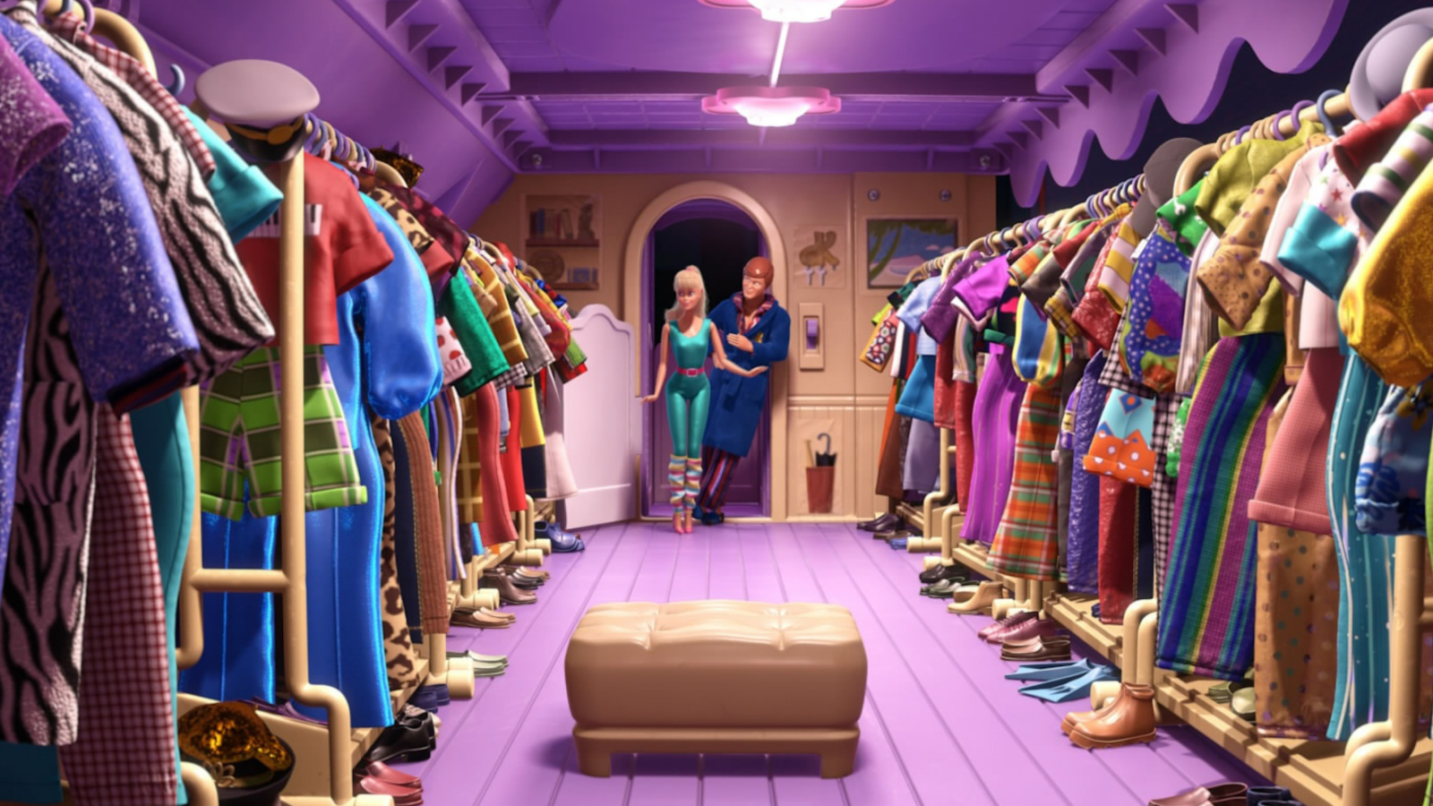 Fondo de pantalla Toy Story 3 Barbie And Ken Scene 1600x900