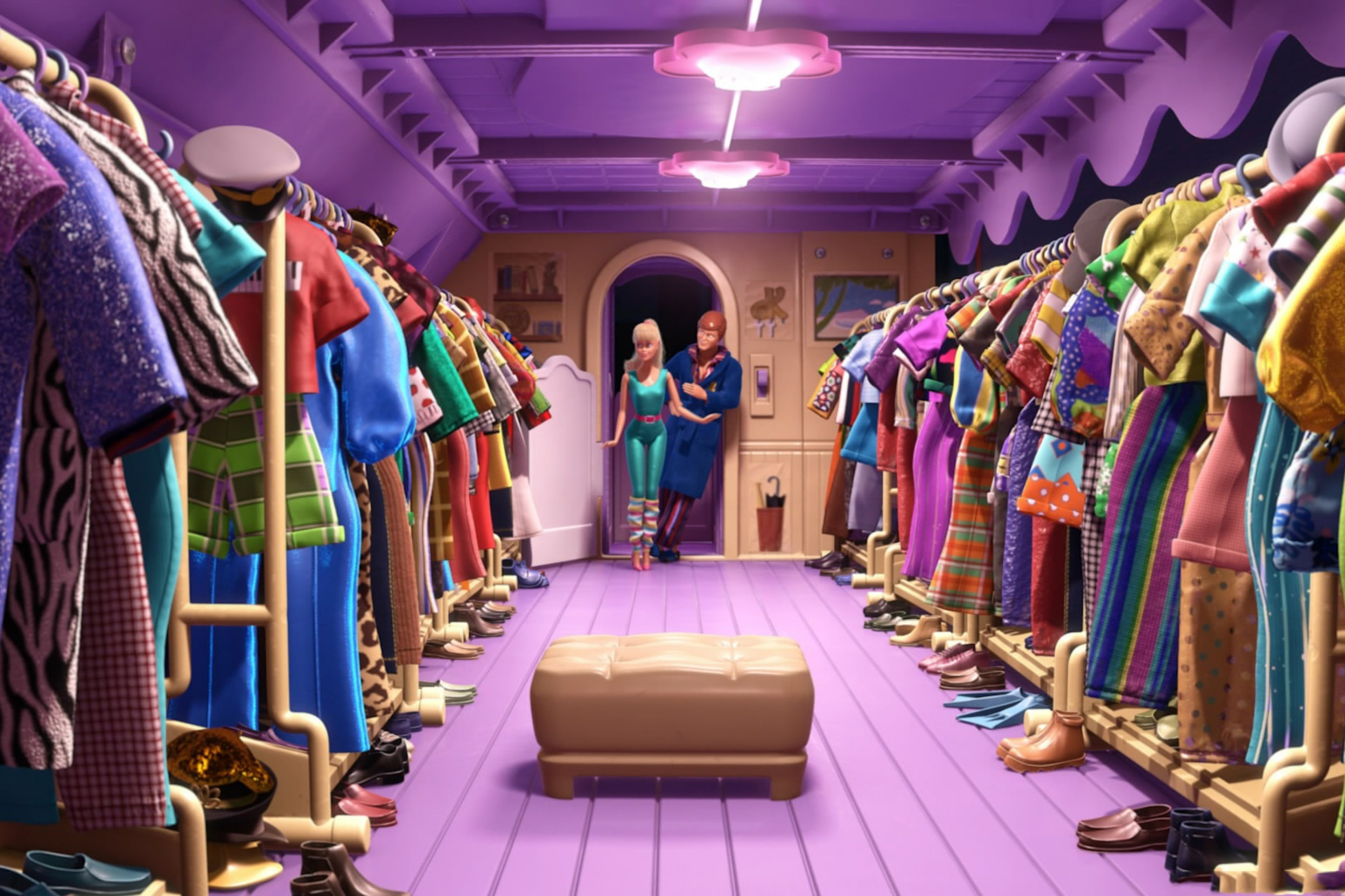 Fondo de pantalla Toy Story 3 Barbie And Ken Scene 2880x1920