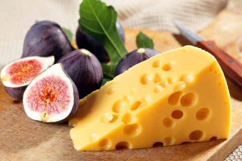 Fig And Cheese wallpaper 480x320