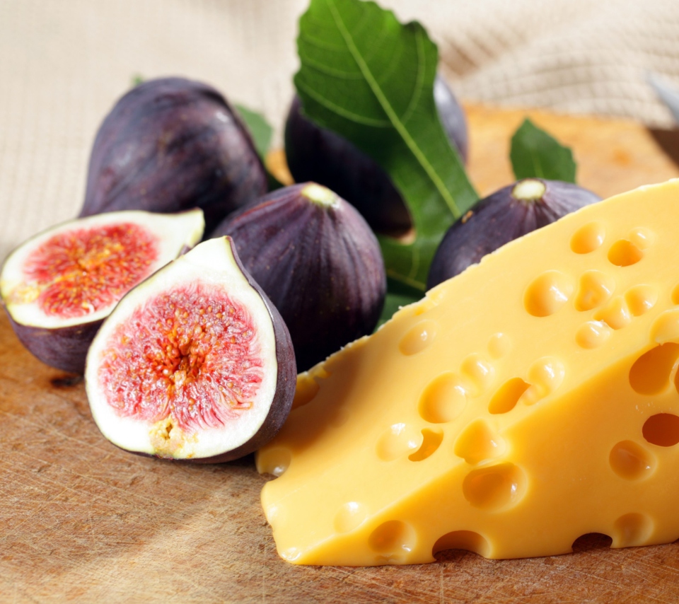 Обои Fig And Cheese 960x854