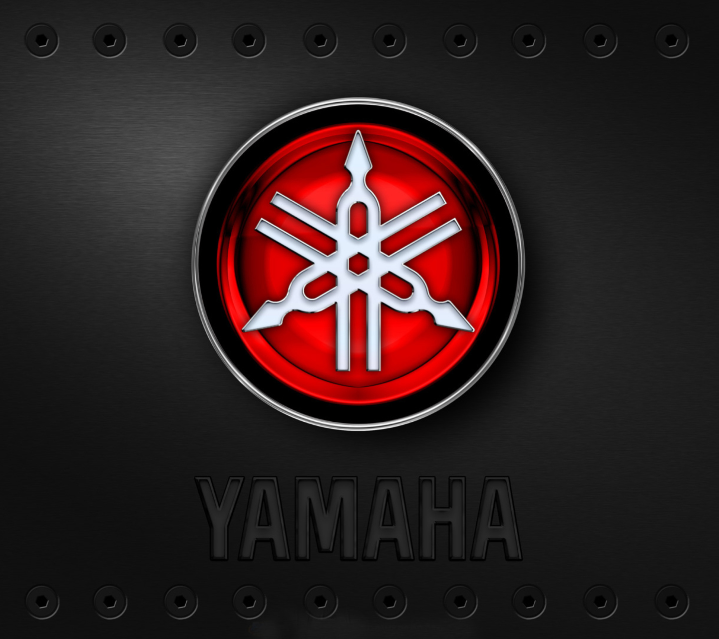Das Yamaha Logo Wallpaper 1440x1280