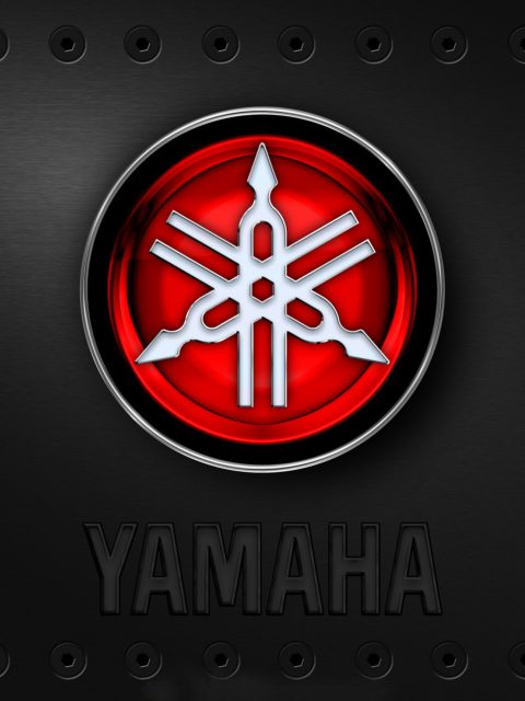 Das Yamaha Logo Wallpaper 480x640