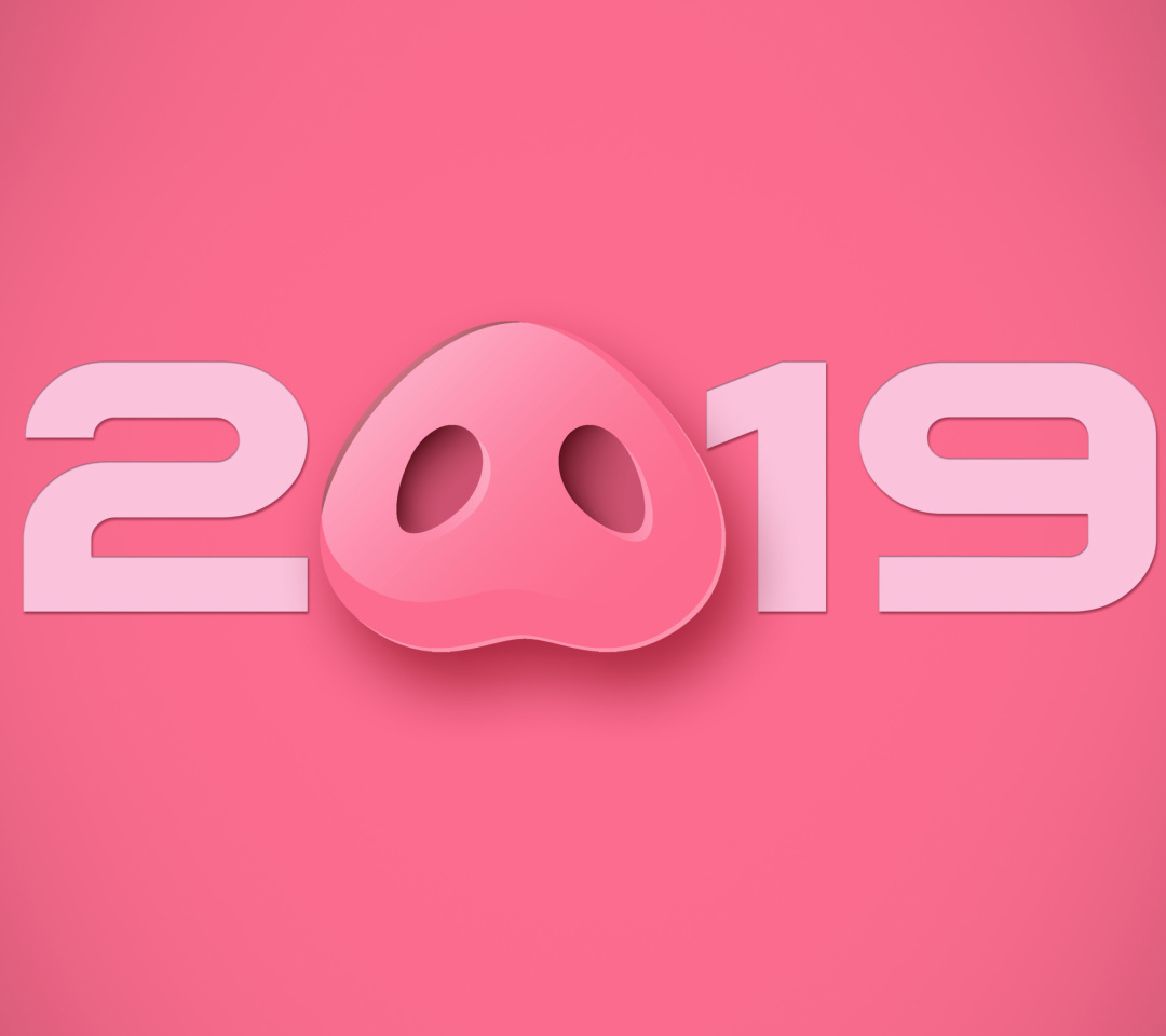 Prosperous New Year 2019 wallpaper 1080x960