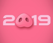 Das Prosperous New Year 2019 Wallpaper 176x144