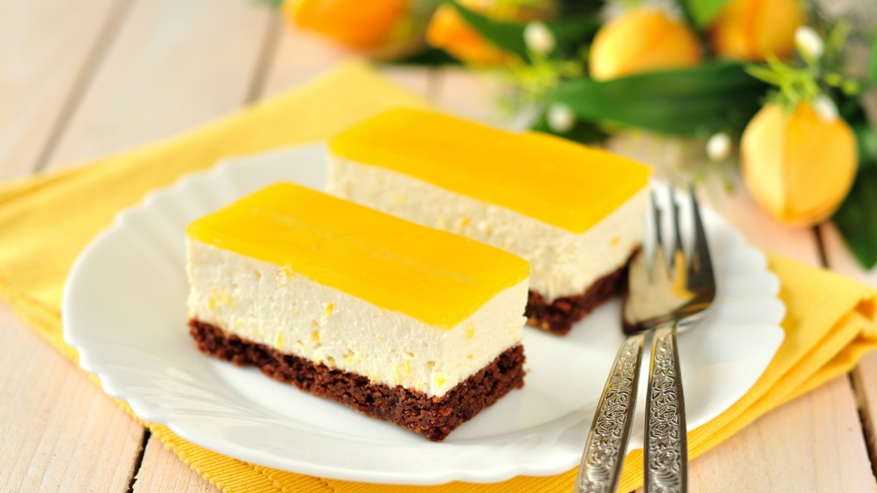 Screenshot №1 pro téma Yellow Souffle Dessert 1280x720