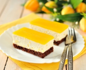 Screenshot №1 pro téma Yellow Souffle Dessert 176x144