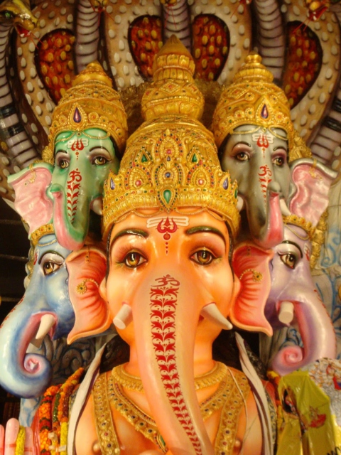 Sfondi Ganesh - Ganapati 480x640