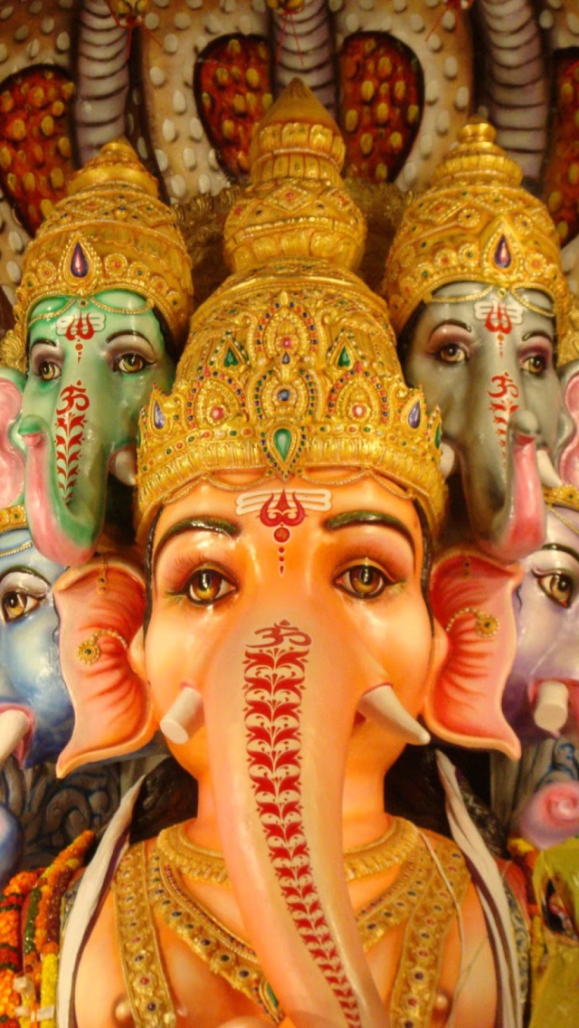 Fondo de pantalla Ganesh - Ganapati 640x1136
