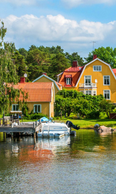 Sfondi Vaxholm, Sweden 240x400