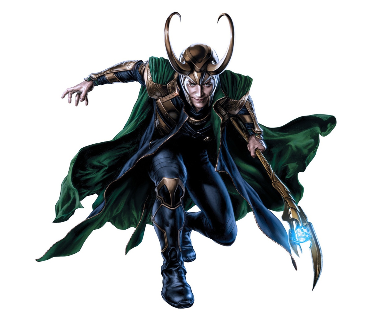 Das Loki Laufeyson - The Avengers Wallpaper 1200x1024