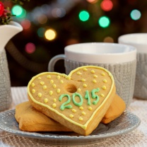Das Try Merry Xmas Cookies with Mulled Wine Wallpaper 208x208