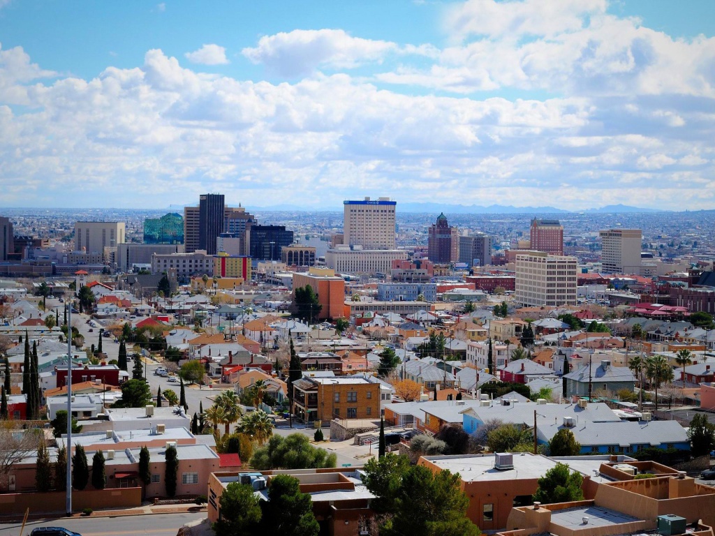 El Paso, Texas wallpaper 1024x768