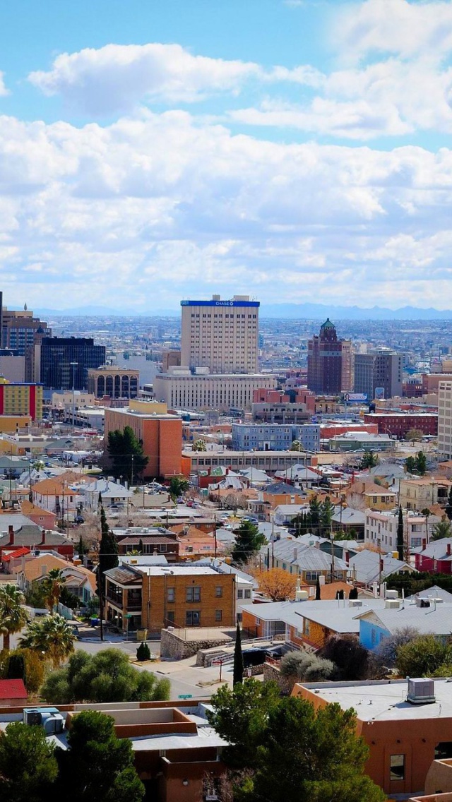 Das El Paso, Texas Wallpaper 640x1136