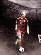 Fondo de pantalla Arjen Robben 132x176