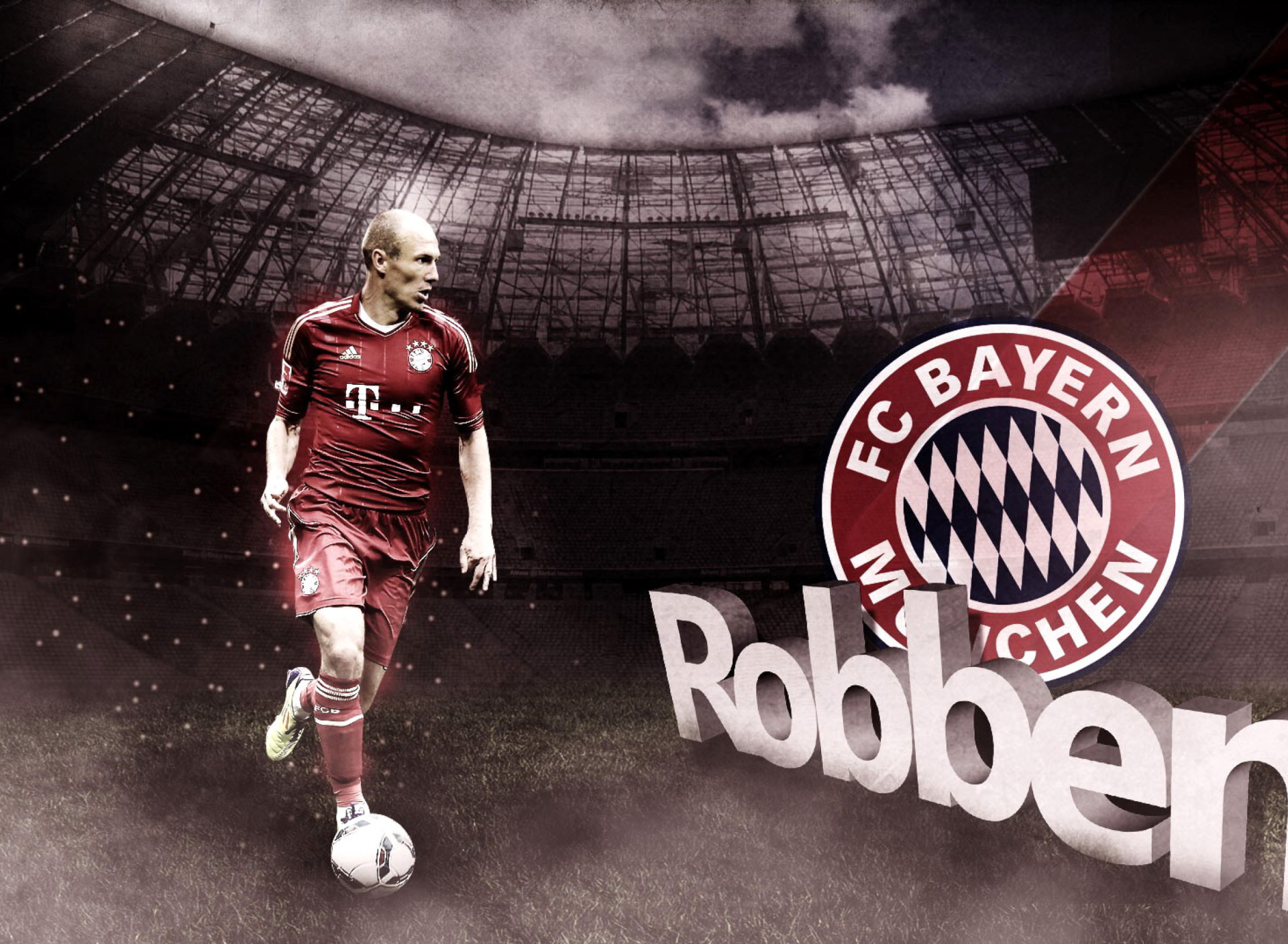 Arjen Robben wallpaper 1920x1408