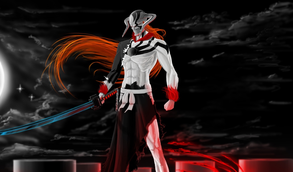 Screenshot №1 pro téma Ichigo Vasto Lorde Bleach 1024x600