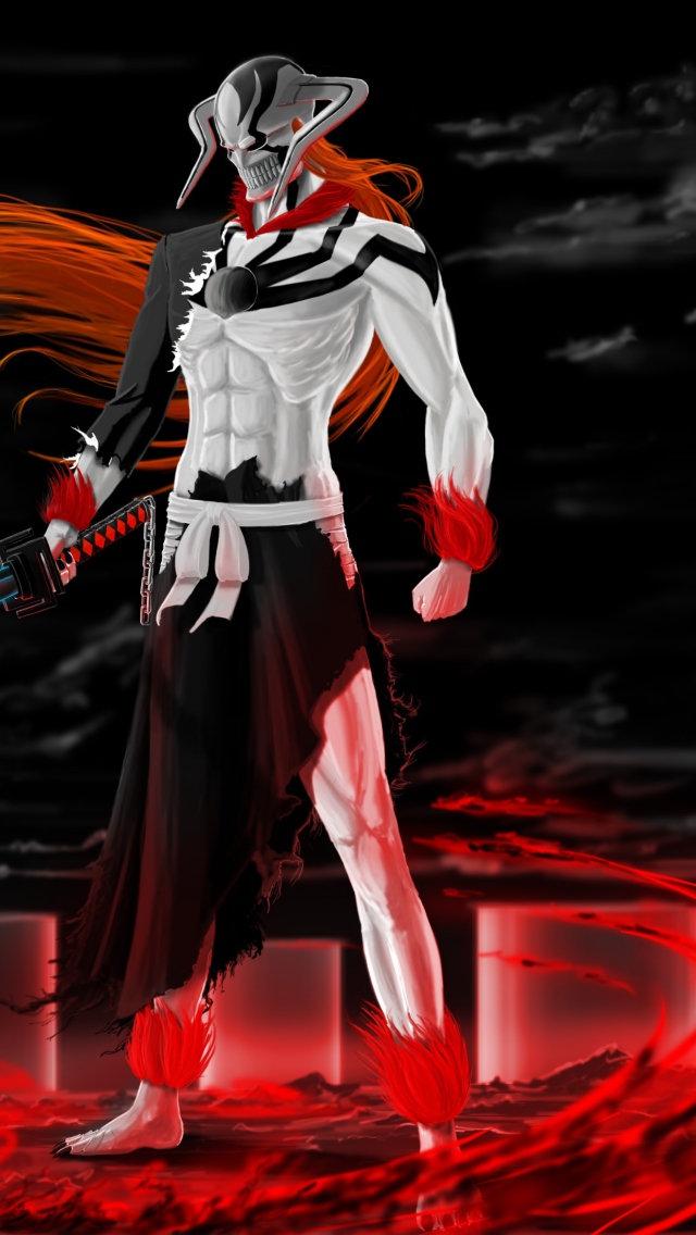 Sfondi Ichigo Vasto Lorde Bleach 640x1136