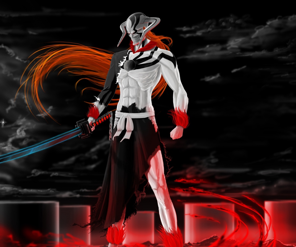 Ichigo Vasto Lorde Bleach screenshot #1 960x800