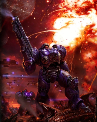 Kostenloses StarCraft II Wallpaper für Nokia Lumia 800