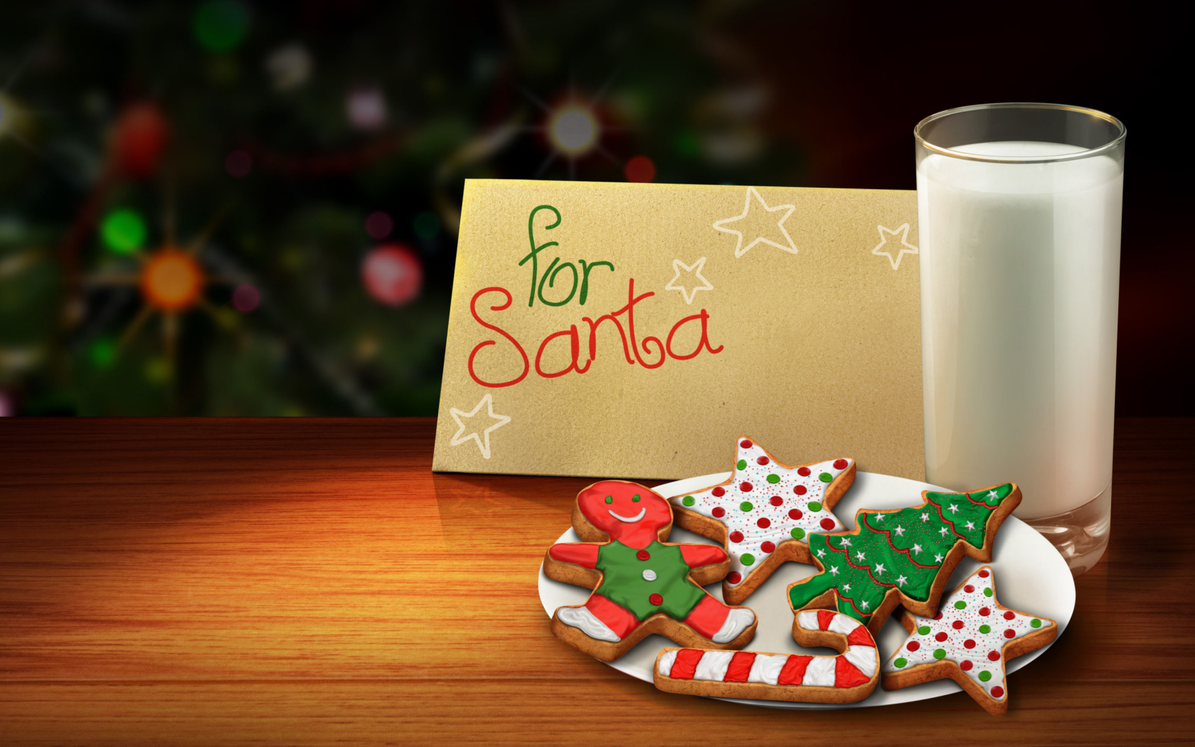 Screenshot №1 pro téma Letter For Santa 1680x1050