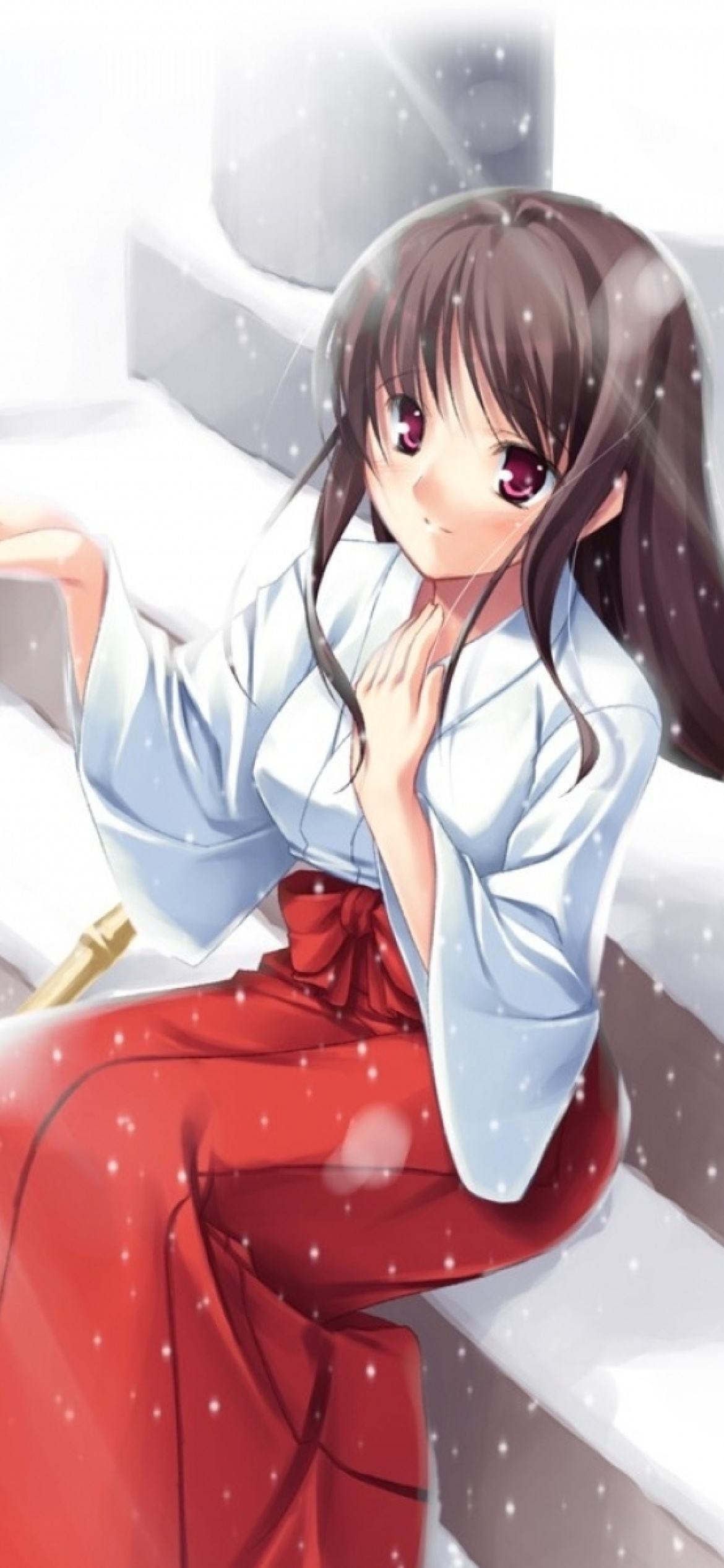 Gadis anime girl screenshot #1 1170x2532