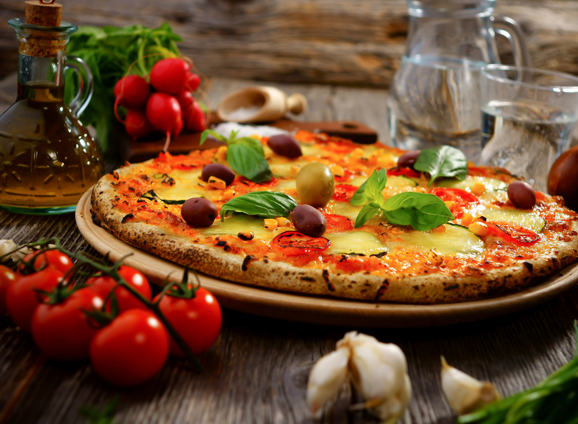 Screenshot №1 pro téma Homemade Pizza 1920x1408