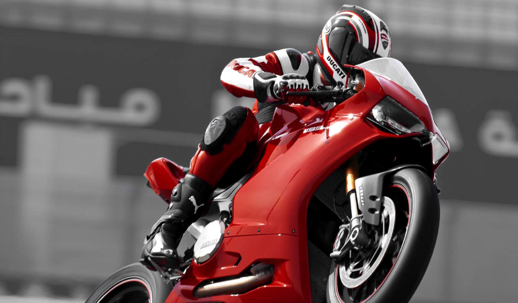 Fondo de pantalla Ducati 1199 Superbike 1024x600
