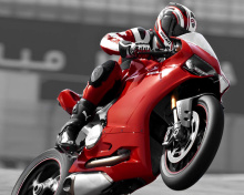 Fondo de pantalla Ducati 1199 Superbike 220x176