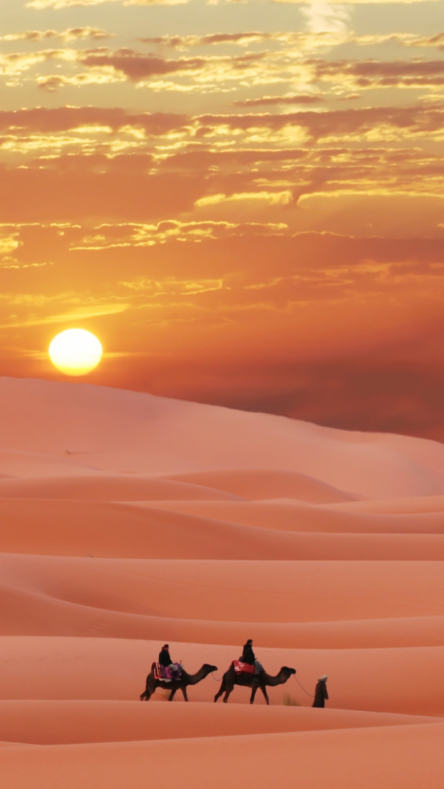 Das Sahara Desert Wallpaper 640x1136