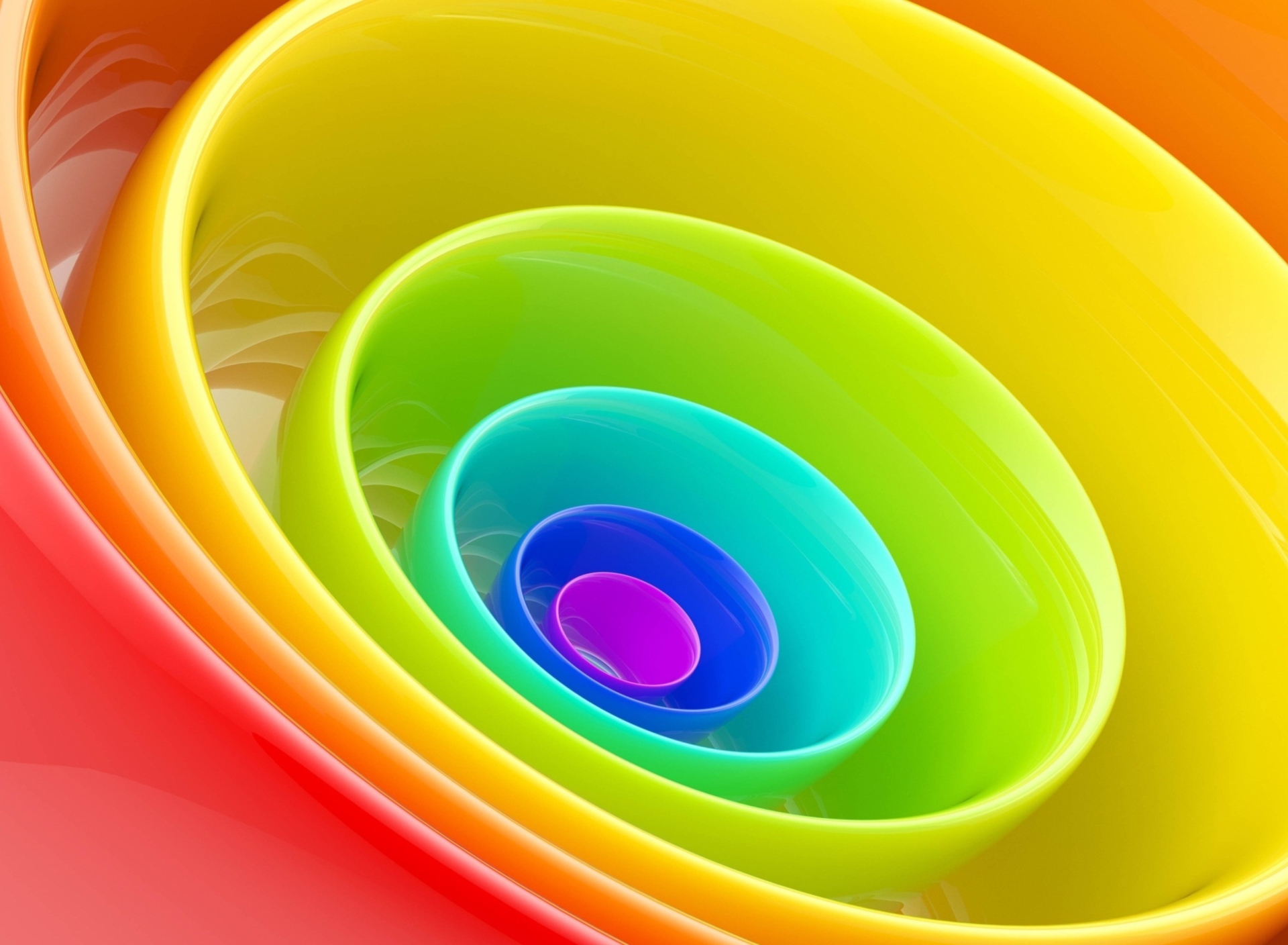 Screenshot №1 pro téma Rainbow Color Ring 1920x1408