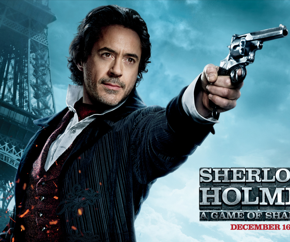 Robert Downey Jr In Sherlock Holmes 2 wallpaper 960x800