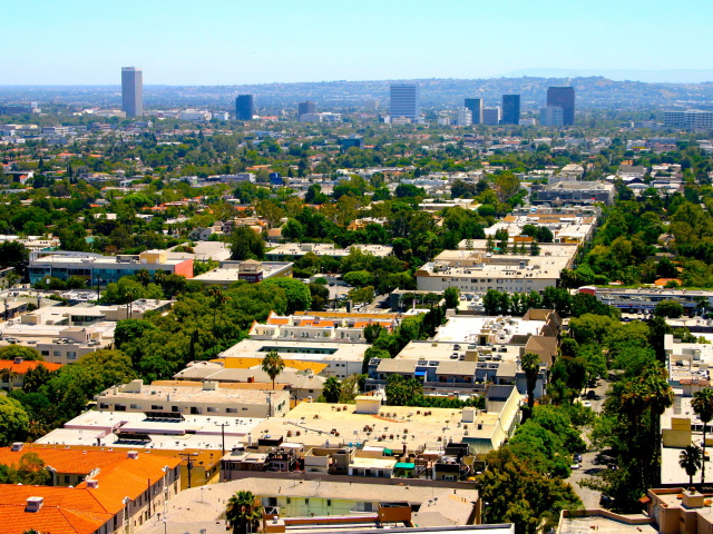 Das California, Los angeles Wallpaper 640x480