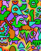 Psychedelic Abstraction screenshot #1 176x220