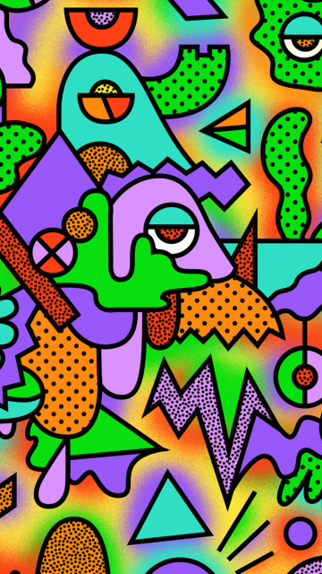 Psychedelic Abstraction screenshot #1 360x640